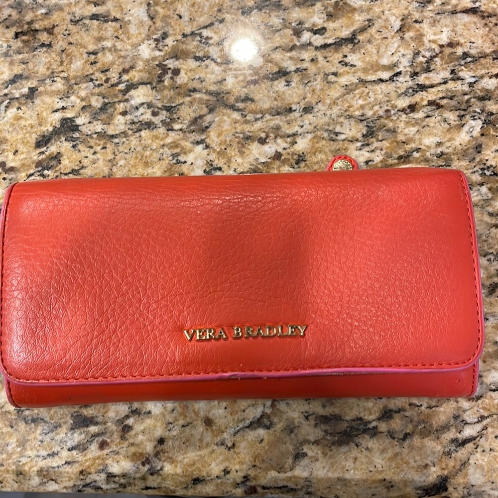 Vera Bradley leather wallet